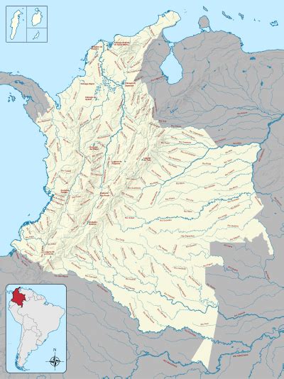 List Of Rivers Of Colombia Facts For Kids
