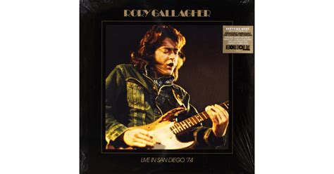 Live In San Diego 74 Rory Gallagher 2 X Lp Music Mania Records Ghent