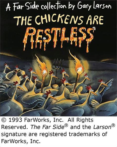 The Chickens Are Restless By Gary Larson Paperback Barnes And Noble