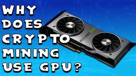 However, gpu's also can be used for other processes like video editing, ai etc., so miners also started to use them for mining. Why Does Cryptocurrency Mining Use GPU? - CryptoFigures