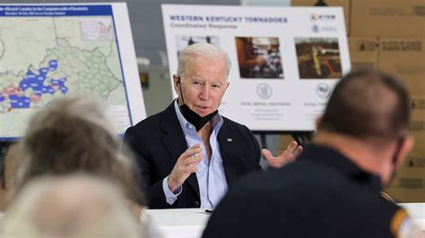 Biden Praises Kentucky Leaders In The Wake Of Deadly Tornadoes