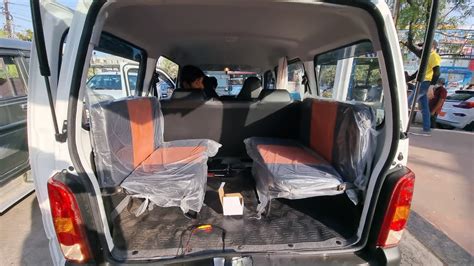 2022 Maruti Eeco Back Row Baby Seat Installation Covert 5 Seater To 7