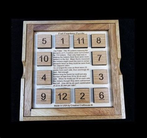 Free diy escape room puzzles are riddles, games, clues, and hiding spots you can use to create your very own escape room. Fort Fearless - Math and Logic Puzzle for Escape Rooms ...