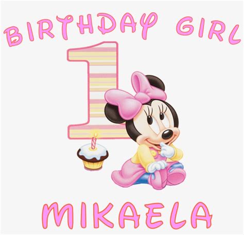 Minnie Mouse 1st Birthday Png Image Free Stock Minnie Mouse 1st
