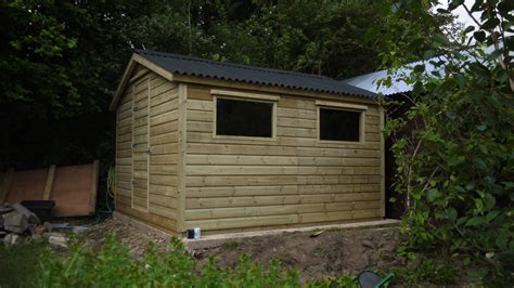 Some of them are designed for storage some of these outdoor storage sheds are open for customization as well. Garden Shed 10ft x 11ft | The Wooden Workshop | Oakford, Devon