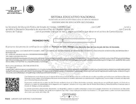 Formato De Certificado De Preparatoria En Blanco Diario Nacional