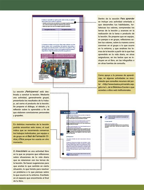 Primaria quinto grado formación cívica y ética libro de texto.pdf. Formación Cívica y Ética Sexto grado 2017-2018 - Ciclo ...