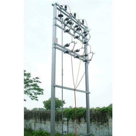 Three Phase Electric Double Pole Structure At Rs 8550unit In Jaipur