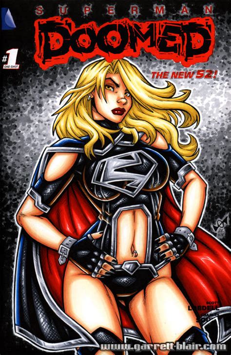 Evil Supergirl New52 Sketch Cover By Gb2k On Deviantart