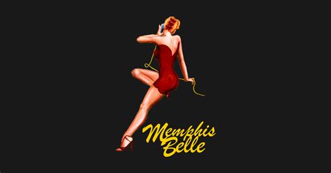 Memphis Belle Pinup Sticker Teepublic