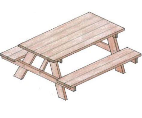 Build Yourself A Picnic Table With One Of These 14 Free Plans Free