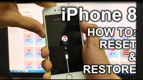 How To Reset Restore Your Apple IPhone 8 Factory Reset YouTube