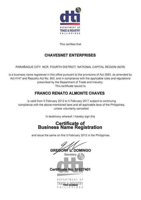 Business Permit - Supreme Wealth Alliance