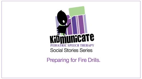 Fire Drill Social Story For Children With Autism And Or Anxiety