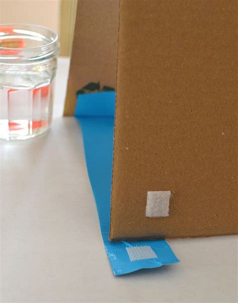 Diy Cardboard Easel Diy Easel Easy Diy Art Diy Cardboard