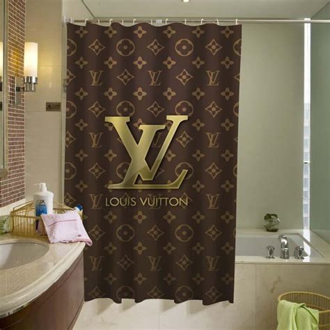 It's all in the details: Louis Vuitton Shower Curtain from Kathlene_Denise'sbooth ...