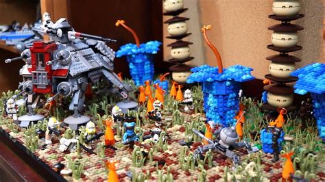 Lego star wars tie reaper moc from rogue one! LEGO Star Wars Battle of Felucia MOC - YouTube