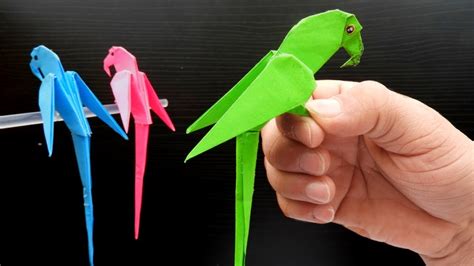 Origami Loro Como Hacer Un Loro Origami De Papel Fácil Sin Tijeras