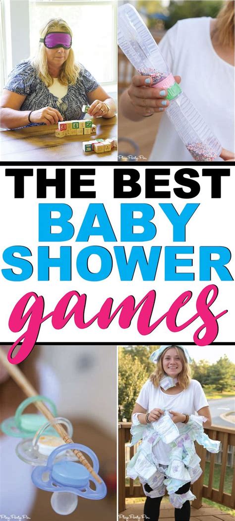 20 Best Ever Baby Shower Games - Play Party Plan | Baby shower games