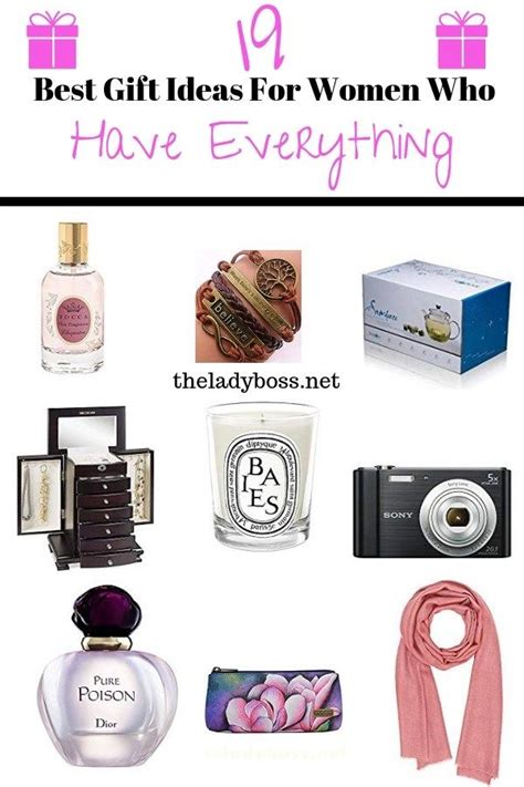 Best Gift Ideas For Women Who Have Everything Holidays Gifts For Women Christmas Gifts