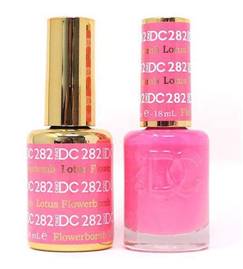 Dnd Matching Color Soak Off Gel Dc Collection Dc Lotus