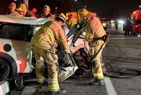 7 Injured in Irvine Crash