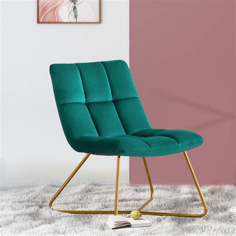 Modern chairs suggest you familiarize yourself with our selection of a collection of the 6 green accent chairs for your cozy bedroom. Duhome Slipper Chairs Accent Retro Leisure Lounge Chairs ...