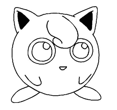 Jigglypuff Printable Coloring Pages