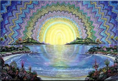 trippy sky sun and water fantasy art psychedelic patterns pinterest fantasy art