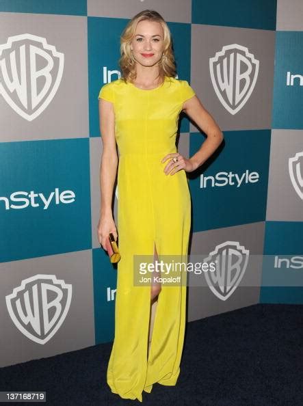 Actress Yvonne Strahovski Arrives At The 13th Annual Warner Bros And