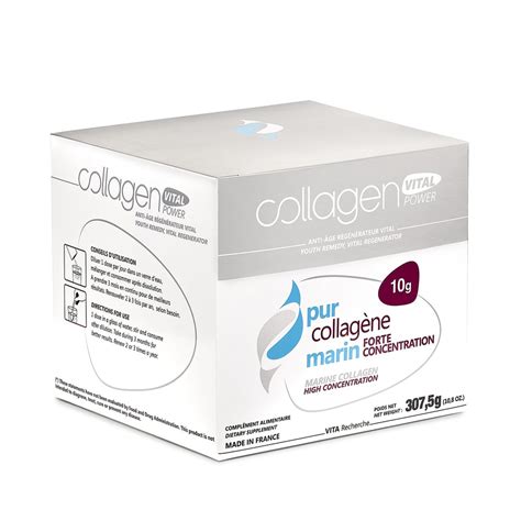 collagen vital power collagène marin en poudre à boire formule standard