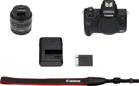 Canon Eos M50 Mark Ii Mirrorless Camera With Ef M 15 45mm F35 63 Is