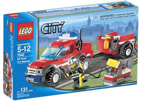Lego City Off Road Fire Rescue Set 7942 Es