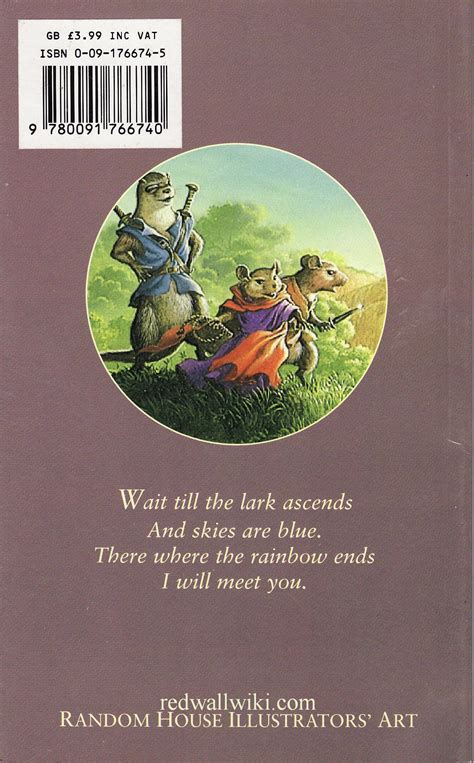 Redwall Diary 1996 Redwall Wiki Brian Jacques Castaways Of The
