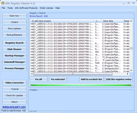 In windows 7 is this stored somewhere in the registry, or am i going to have look elsewhere to access the pc's list of stored wireless network credentials? AML Registry Cleaner Free Download For Windows 7, 8.1
