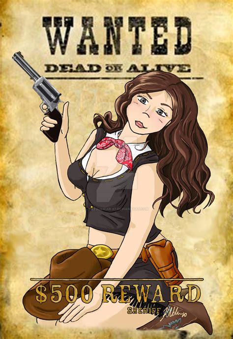 Outlaw Cowgirl Pin Up By Metallicar 67 On Deviantart