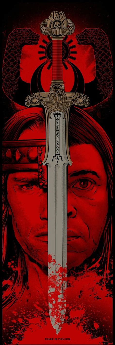 While out with his grandfather one day on a trek, meteors dropped from the skies. CONAN THE DESTROYER | Movie art, Conan the barbarian 1982 ...