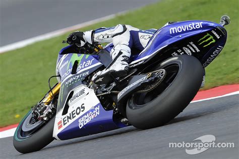 Jorge Lorenzo Yamaha Factory Racing Grand Prix De Grande Bretagne