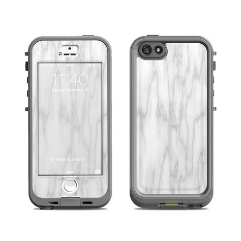 Bianco Marble Lifeproof Iphone Se 5s Nuud Case Skin Istyles