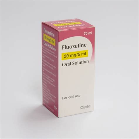 fluoxetine oral solution 20mg 5ml sugar free 70ml 1 ashtons