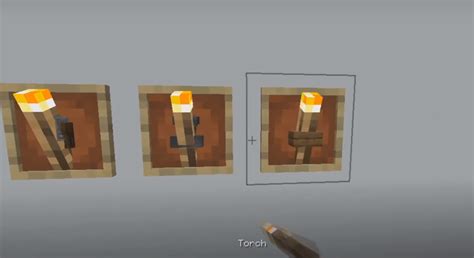 How To Use Item Frames For Torch Holders Minecraft Build Recipe