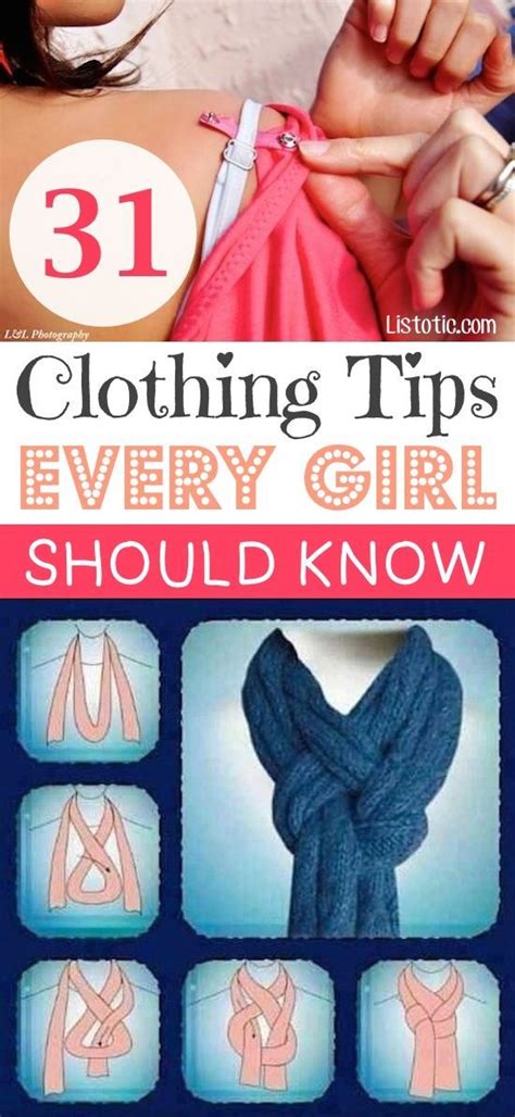 Diy Life Hacks And Crafts 31 Clothing Tips And Tricks Every Girl Should