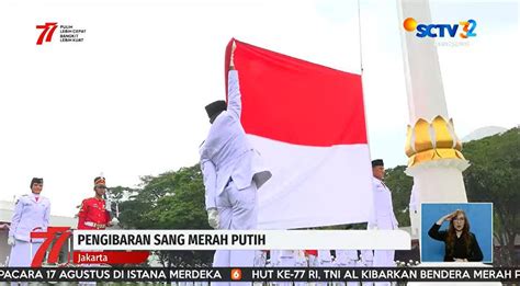 Berwajah Cantik Ini Sosok Pembawa Bendera Merah Putih Di Istana Negara