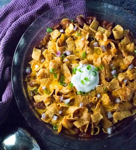 Frito Pie Is A Popular Classic Crunchy Cheesy And Packed With