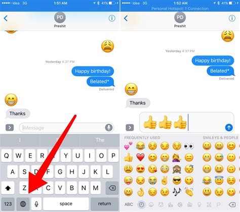 Sending Emoji From Iphone Emoji World
