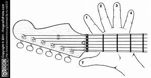 Basic Guitar Chord Finger Placement Chart Chord Walls