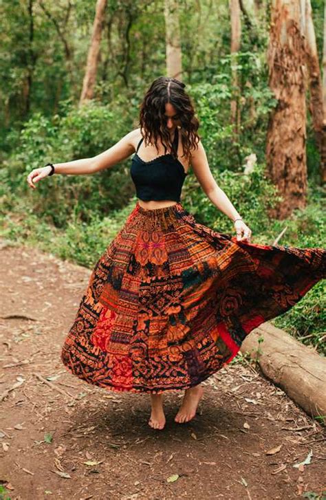 Bohemian Skirt Hippie Patchwork Skirt