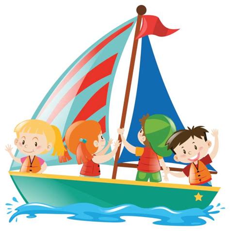 2700 Kids Sailing Illustrations Royalty Free Vector Graphics And Clip