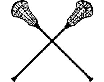 Lacrosse sticks svg | Etsy