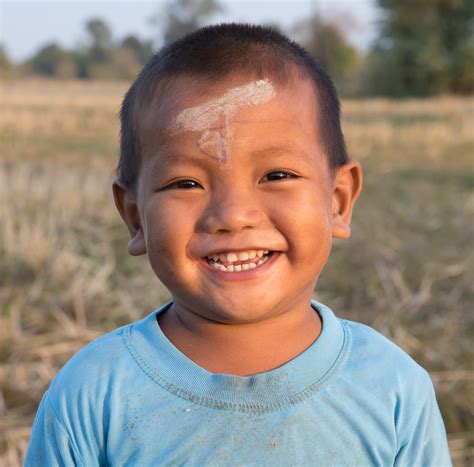 Filelittle Boy Of Laos Laughing Wikimedia Commons